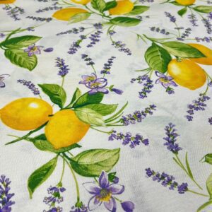 Material pentru fața de masă cu Lămâi