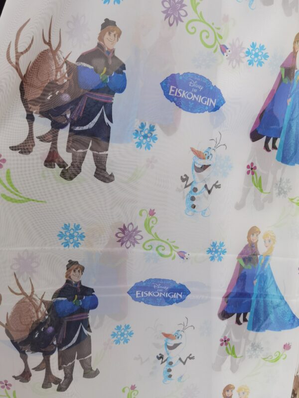 Perdea pentru copii cu Frozen