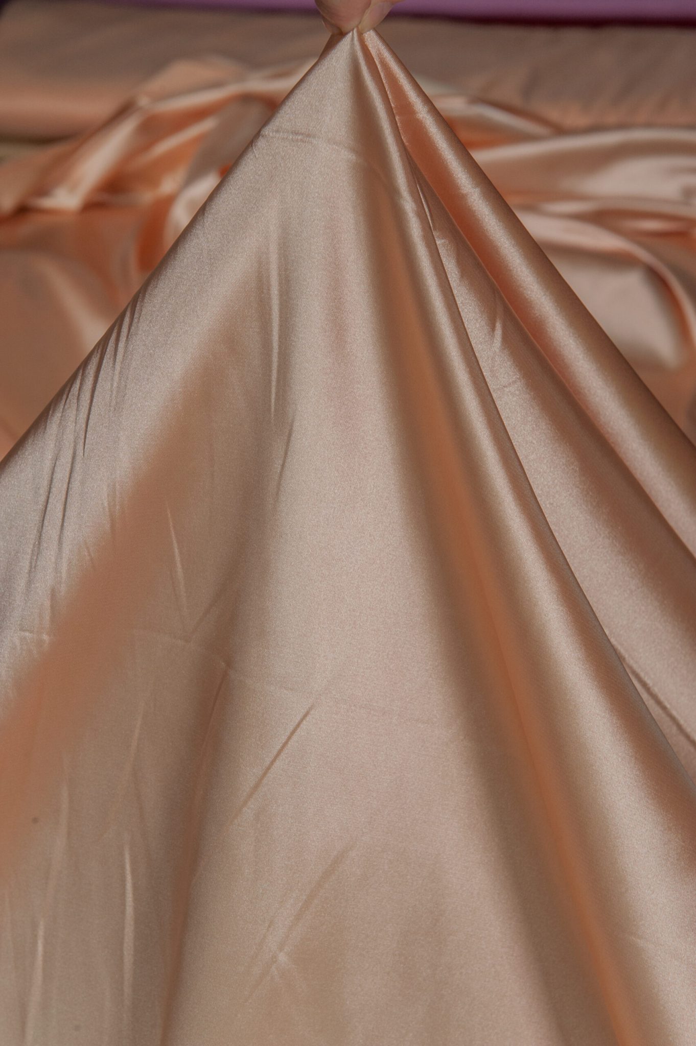 Satin Elastic piersică - imagine 2