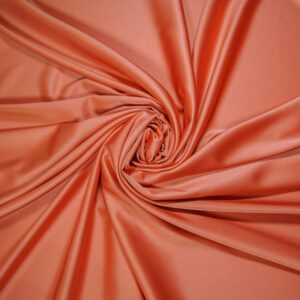 Satin premium stretch PORTOCALIU Închis
