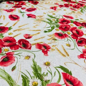 Material pentru fața de masă cu spic