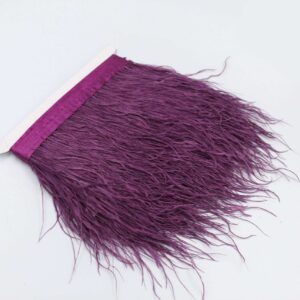 Bandă pene struț Mov