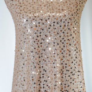 Broderie cu Perle, mărgele și Paiete Nude