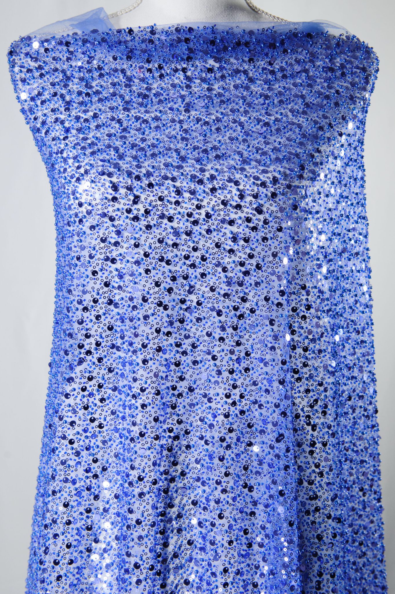 Broderie cu Perle, mărgele și Paiete Albastru - imagine 2