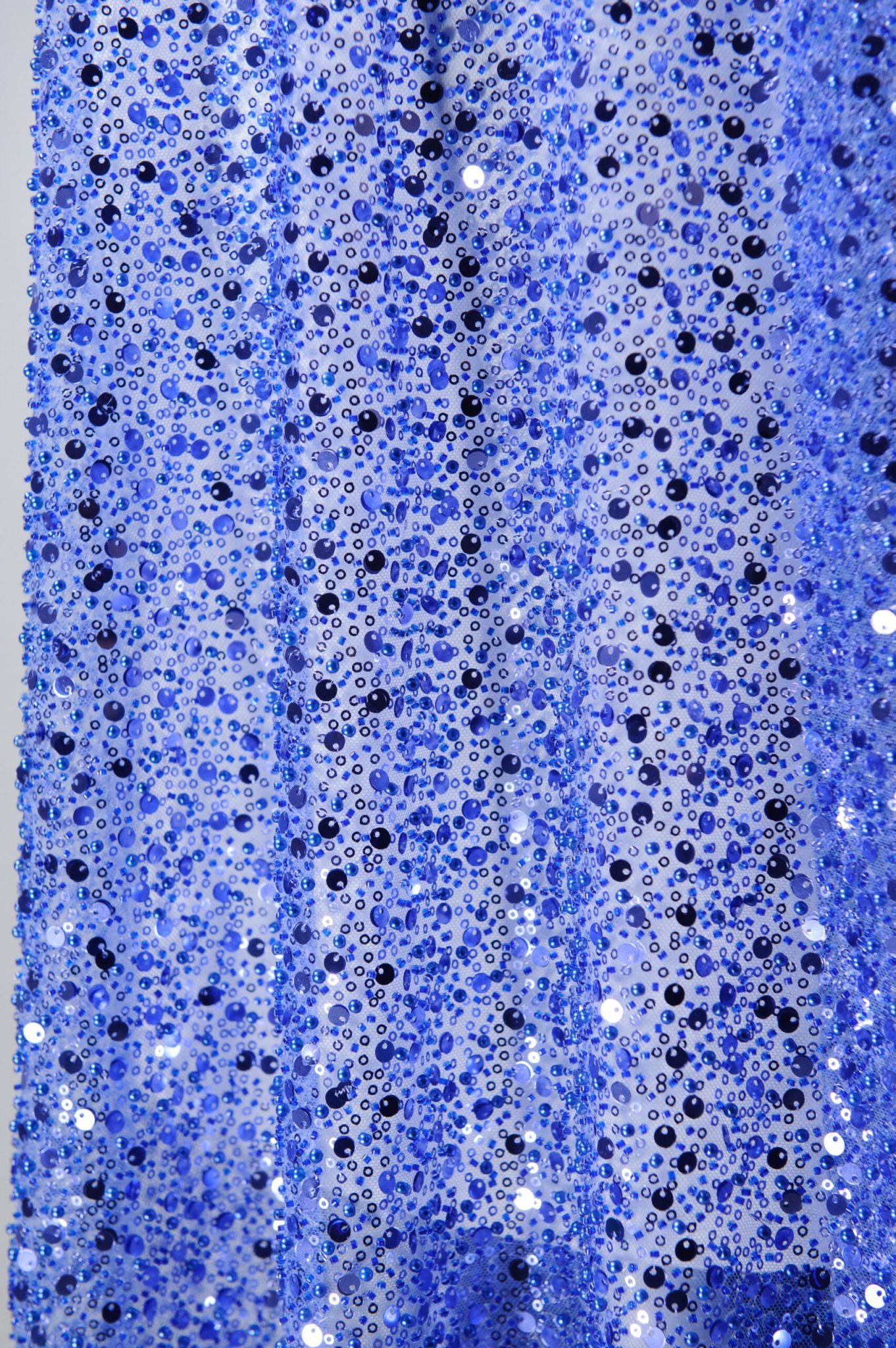 Broderie cu Perle, mărgele și Paiete Albastru