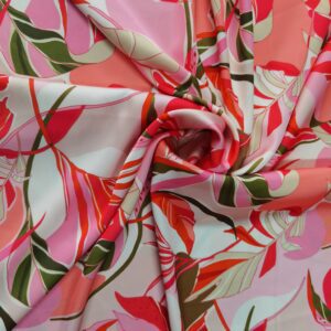 Mătase imprimată Multicoloră