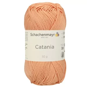 Fir Catania Schachenmayr, pentru croșetat și tricotat, Apricot, 50g