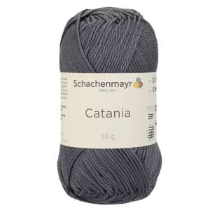 Fir Catania Schachenmayr, pentru croșetat și tricotat, Gri Închis, 50g