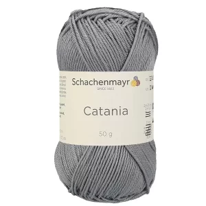 Fir Catania Schachenmayr, pentru croșetat și tricotat, Gri deschis, 50 g