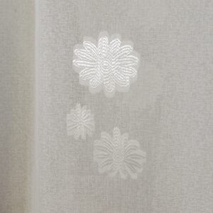 Perdea Ivory, trei margarete