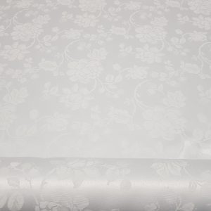 Țesătură Damasc, lățime 340 cm,alb / ivory