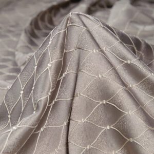 Draperie Gri cu romburi mici