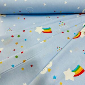 Bumbac Satinat curcubeu