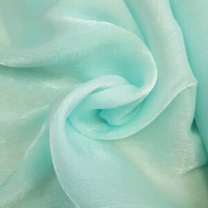 Voal organza creponat – Albastru marin