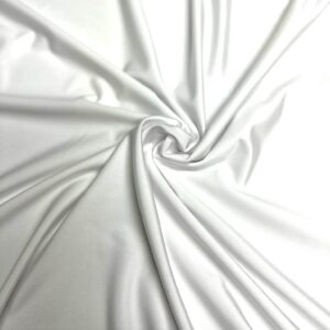Țesătură Lycra pentru costume de baie, fitness Alb