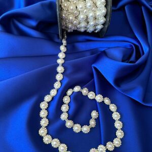 Lanț cu perluțe tip floare