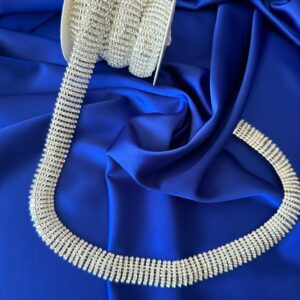 Lanț cu cristale, lățime de 2.5 cm