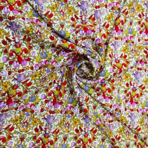 Vâscoză imprimată cu floricele