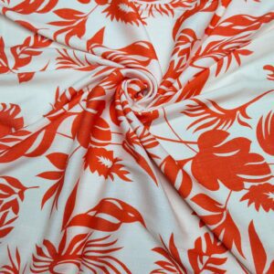 Țesătură imitație de in ,imprimat 020