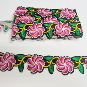 Accesoriu, bandă decorativă pentru brâu roz