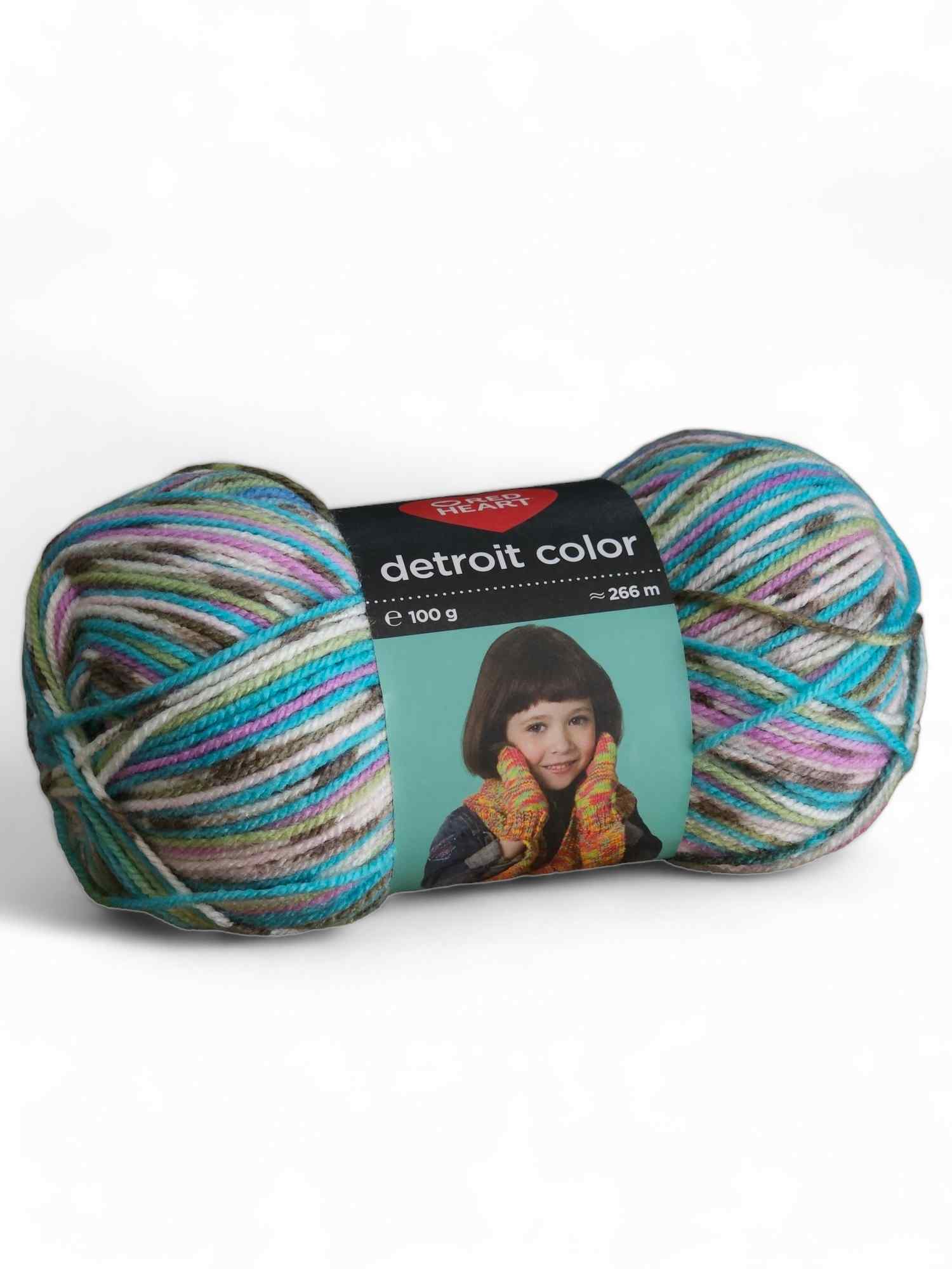 Fir de tricotat sau crosetat Red Heart Detroit Color 025