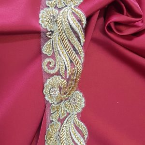 Bandă decorativă aurie 5 cm