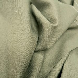 Stofă din amestec verde militar