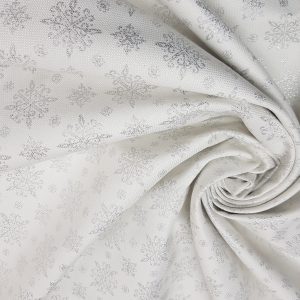 Brocard pentru fața de masă cu motive argintii