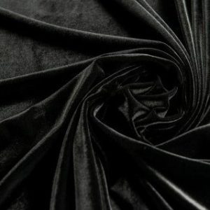 Catifea elastică neagră